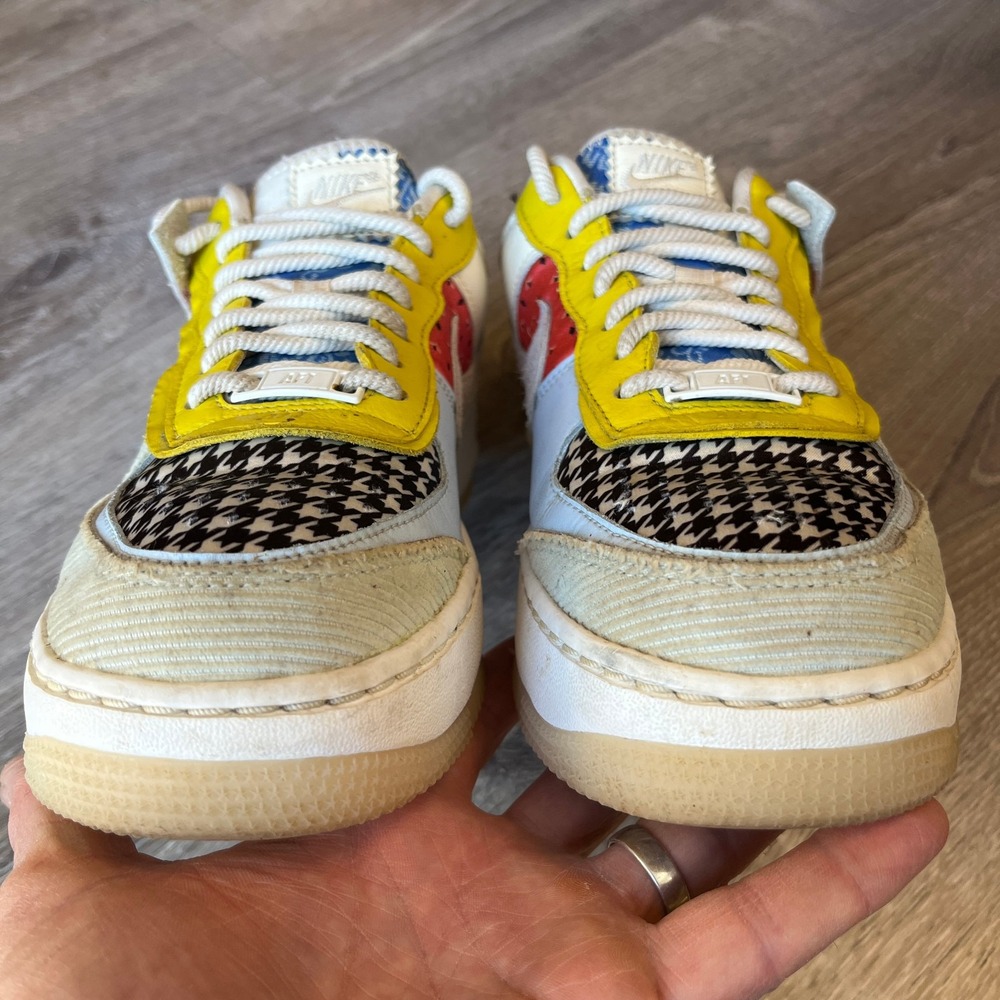 Nike Air Force 1 Low Shadow Patchwork Multi Print… - image 4